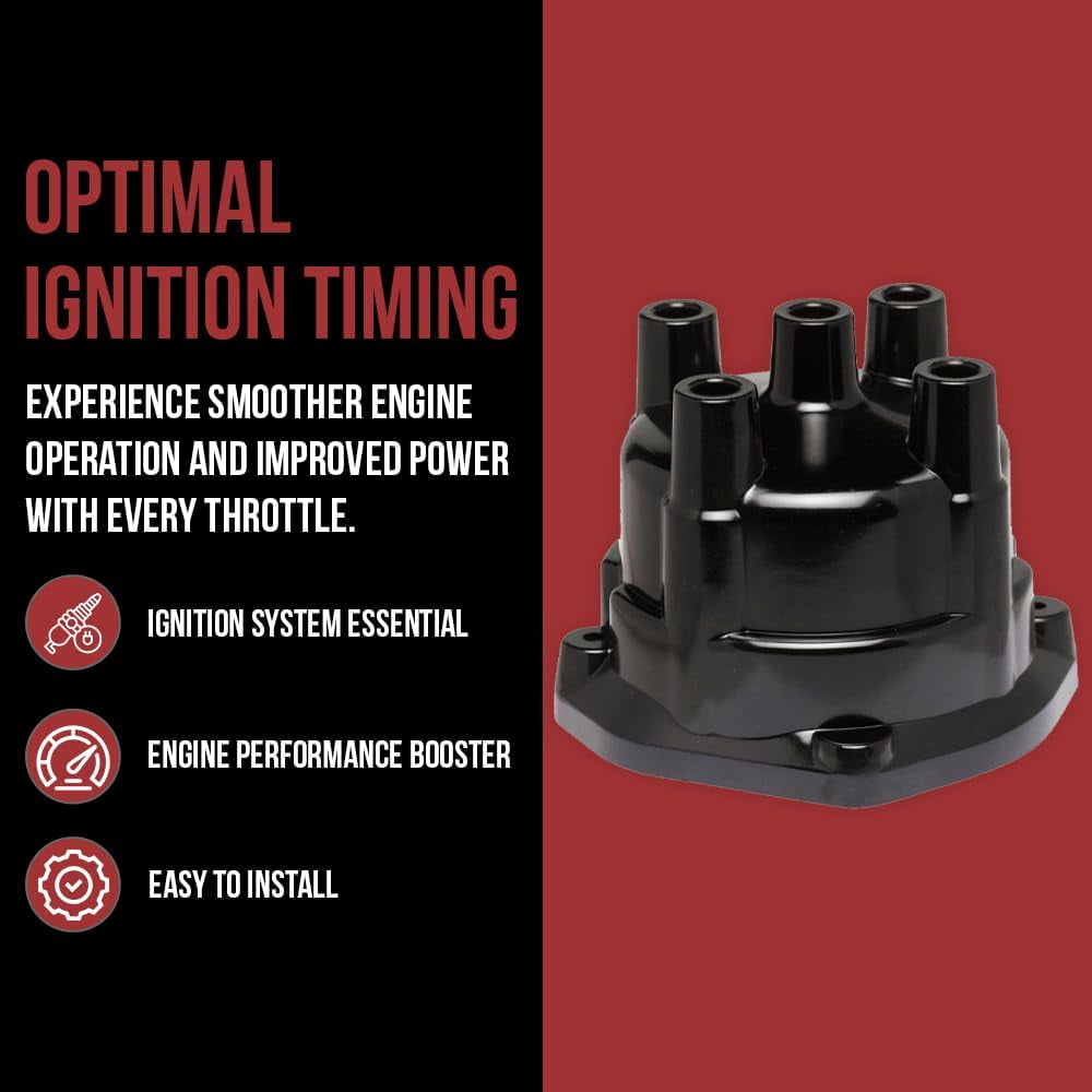 FASWORX 393-9459Q1 Tune-Up Kit Ignition Distributor Cap/Rotor/Condenser, and Points for Mercruiser