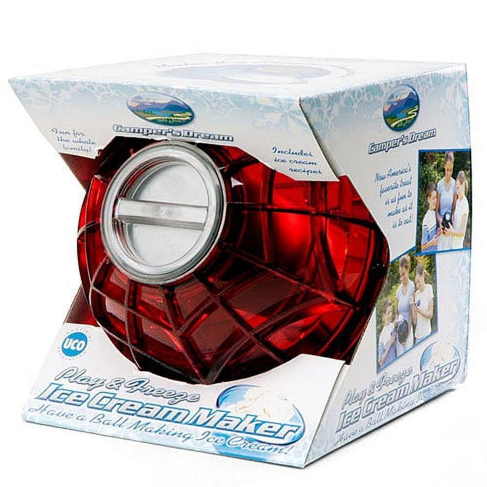 Play And Freeze Ice Cream Maker Ball Red- Estate Find