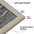 thumbnail image 3 of Americanflat Marco De Fotos De 16 X 20 Con Plexiglás Pulido - Colección Epic - Marcos De Pared De Galería Con Madera De Ingeniería - Marco De Fotos Ancho Para Exhibición En La Pared - Gris, 3 of 5