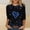13-Black valentine shirts women 3/4 sleeve, variant on Mceream Valentines Shirts for Women 3/4 Sleeve Cute Funny Love Heart Print Tee Tunic Tops Casual Crew Neck Spring Day T-Shirts Blouses Blusa De San Valentin Para Mujer Black L