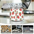 thumbnail image 6 of Yayeee Ashtray with Lid for Cigarette Smokeless Stainless Steel Home Ash Holder, Strawberry, 6 of 7