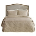 thumbnail image 1 of Madison Park Couvre-Lit Traditionnel 100 pour Cent Polyester en Brun, 1 of 15