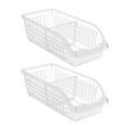 thumbnail image 1 of 2 contenedores de almacenamiento para refrigerador, cajas transparentes para frutas y verduras., 1 of 5