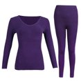 thumbnail image 1 of Ropa interior térmica para mujer Traje de pantalón ultra suave capa base esquí, 1 of 5