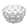 thumbnail image 2 of Luxcidy Crystal Votive Candle Holders Tealight Candle Holders Crystal Bowl Candle Stands Decorative Jewel Candle Centerpiece for Table Centerpieces Wedding Party Home Decor Holiday(Silver), 2 of 6