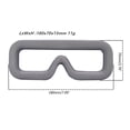 thumbnail image 3 of Qisuw for SKYZONE04* 04L SKY03 FPV Face Cover Replacement Sponge Foam-Flying, 3 of 10