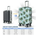 thumbnail image 6 of Daiia Flamingos And Palms Luggage Cover, Thickened Washable Travel Luggage Covers, Elastic Unique Baggage Covers for 18-20 inch Luggage-Small, 6 of 9
