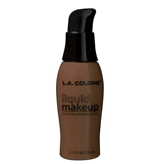 L.A. Colors LM288 Black Walnut Liquid Makeup Foundation, 1.11 fl oz