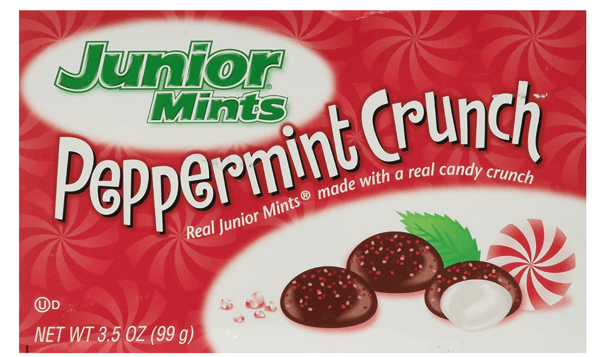 PEPPERMINT CRUNCH 3.5OZ by JUNIOR MINTS MfrPartNo 53965
