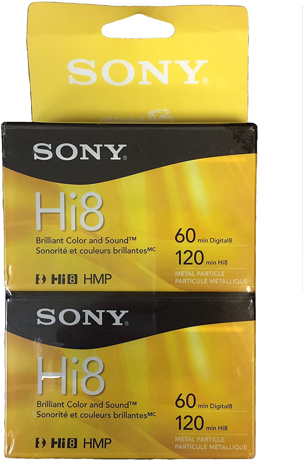 Sony E-6120HMED1 Hi8 Camcorder Cassette Metal Evaporated 120 Minute Single Discontinued by Manufacturer 