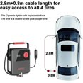 thumbnail image 2 of Inflador de neumáticos con compresor de aire, Inflador de neumáticos portátil de 12 V CC para coche Pamolo Portátil, 2 of 6