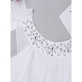 thumbnail image 7 of Aislor Kids Big Girls Chiffon Formal Party Ball Dress Halter Sequins Pageant Wedding Flower Girls Dress, 7 of 7