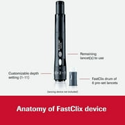Accu-Chek FastClix Lancet for Lancing Device Needle Multiple Depth Settings 1 Box(s), 102 /Box