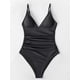 thumbnail image 5 of Traje de baño de una pieza para mujer con control de barriga y cuello en V Kuyhfg Bienvenido a Kuyhfg, 5 of 5