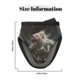 thumbnail image 3 of Pofeuu Astronaut Polar Bear Roar Print Thickened Mini Silicone Oven Mitts Heat Resistant, Rubber Oven Mitt Gloves, Finger Pinch Grips, Pot Holder, Silicone Potholder, 3 of 7