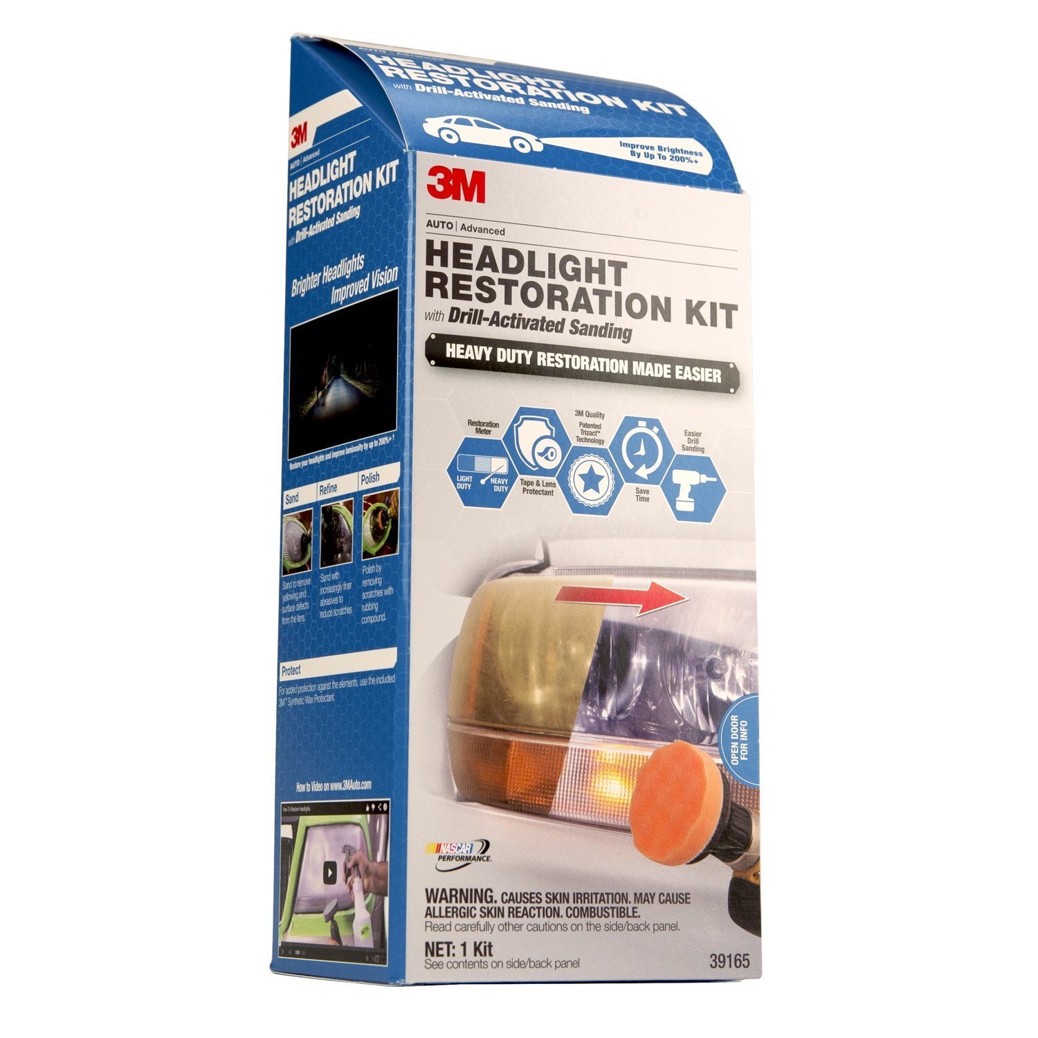 Headlight & Paint Water Sanding Kit