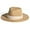 Khaki-beige, variant on MQOUO Womens Mens Wide Brim Straw Panama Hat Fedora Summer Beach Sun Hats UPF Straw Hat for Women