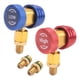 thumbnail image 1 of Conector de Acoplamiento Rápido para Coche Freon R134A, Adaptadores de Latón, Medidor de Colector Ajustable para Refrigerante de Aire Acondicionado, 1 of 9