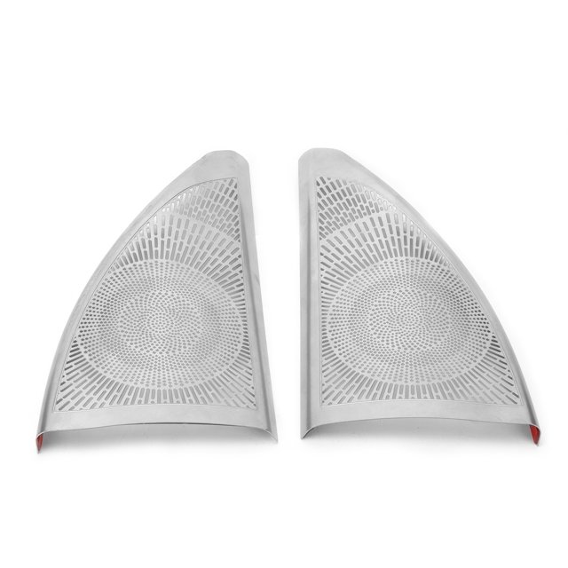 2pcs Car Door Tweeter Speaker Cover Trim Loudspeaker Decor Replacement for Tacoma 2016‑2020