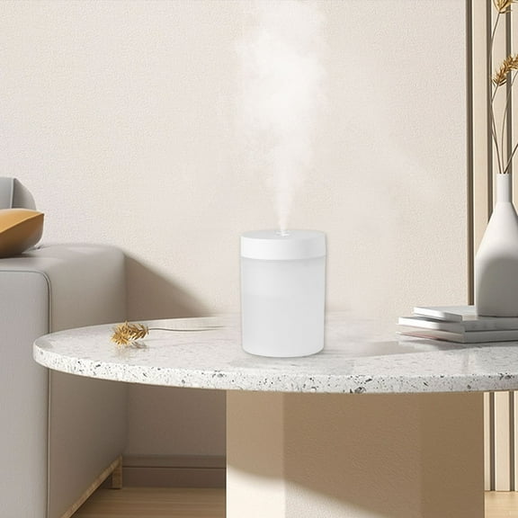 YZEGDCH Mini Air Humidifiers for Bedroom,Colorful 200Ml Car Humidifier (White) for Home Large Room,Baby and Plant