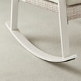 thumbnail image 3 of SONGMICS HOME Sencillo Collection Outdoor Steel 3 piece Rocking Chair Set, Bone Color, 3 of 6