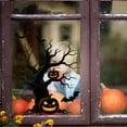 thumbnail image 4 of Horror Castle With Spooky Tree And Bats Window Sticker, Static Self-Adhesive Decoration For Home Party And Holiday Decor, 4 of 6
