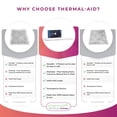 thumbnail image 5 of Thermal-Aid - Heating Pack for Keyboard and Neck: Tube - Heating Pad for Pain Relief with Natural Corn Filling - Reusable, Easy Clean Back and Knee Pain Relief Cooling Pad Beige, 5 of 8