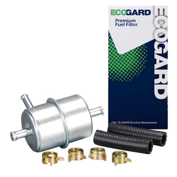 ECOGARD XF20030 Premium Fuel Filter Fits Dodge D150 5.2L 1977-1987, W150 5.2L 1977-1987, D150 3.7L 1977-1987, B250 5.2L 1981-1987
