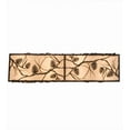 thumbnail image 5 of Meyda Tiffany 159992 Whispering Pines 8 Light 50" Wide Flush Mount Ceiling Fixture -, 5 of 7