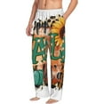 thumbnail image 2 of Daiia Happy Fall Y'All Men's Sleep Pant with Pockets and Drawstring,Pajama Pants-Medium, 2 of 9