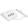 thumbnail image 2 of USB HUB, Lightweight 4 Ports Power Adapter  For Home White, 2 of 8