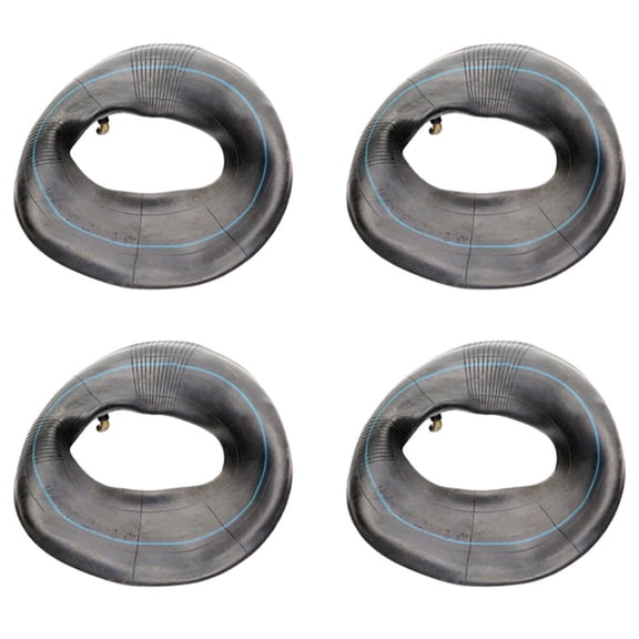4pcs 4.10/3.50-4 Inner Tube for Wheelbarrows, , Mowers, Carts Electric Three-Wheel Four-Wheel Scooter ATV,4x Inner Tube,Black