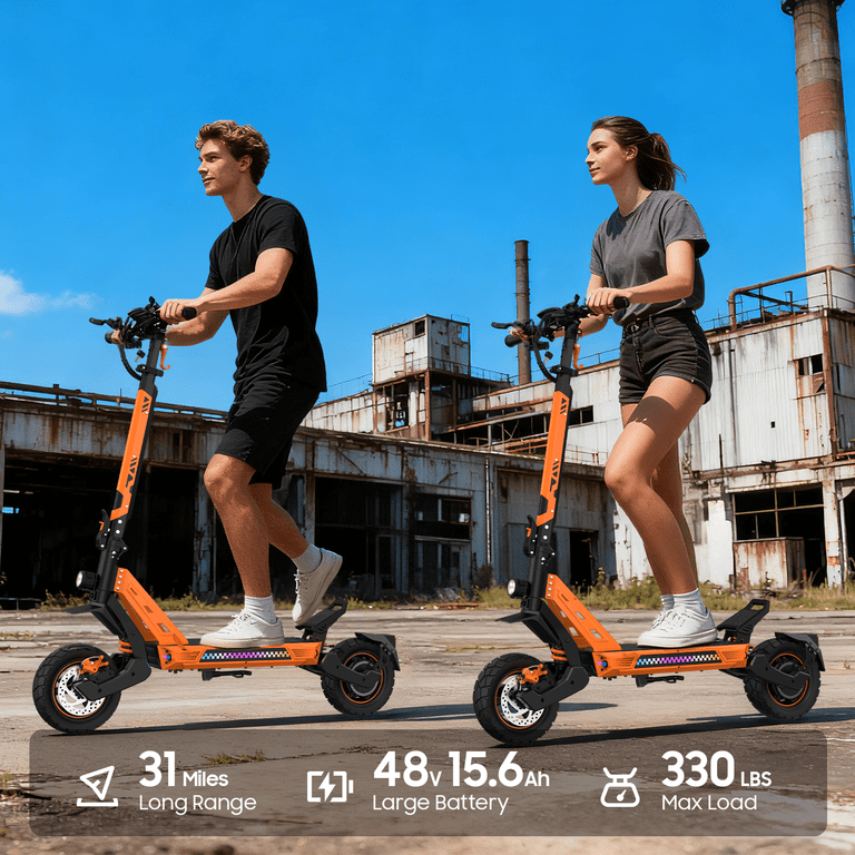 ZVOFB Electric Scooter Adults,31Mph Max Speed & 31 Miles Max Range