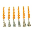 thumbnail image 2 of Cateissary Paquete de 6 Mini Zanahorias de Pascua Colgante Colgante Pared Ventana Decoración Adornos Regalos Granja Accesorios Cocina Kits de decoración para fiestas Cateissary HA028355-00, 2 of 6