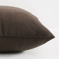 thumbnail image 3 of Flxxie 2 Pack Microfiber Tiny Pillows, Ultra Soft Machine Washable Mini Pillows for Toddler, Travel, Pets, 11"x7", Chocolate, 3 of 5