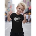 thumbnail image 1 of Rugby Graphic T-Shirt - Cotton Short-Sleeve Crew Neck Boys' Tee, Casual Summer Top with American Football Design, Soft & Breathable for Little Boys, Everyday Tshirt | Sporty Graphic Tee, 1 of 6