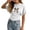 j-White290, variant on LIIPEE Girls T-Shirts Casual Summer Stylish Leopard Bowknot Printed Short Sleeve Crew Neck Waist Tie T Shirt Kids Children Comfortable Breathable Soft Cute Daily Tee Tops,11-12 Years