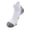 White, variant on Boys Girls Cushioned Anti-Slip Running Socks Breathable Terry Sole Athletic Ankle Socks for Training Marathon Green Size M