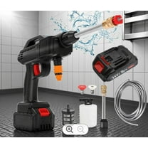 Enegyz 20V Cordless Pressure Washer, Portable Car Washer Gun with Water Hose Nozzle, 2 x 4000mAh Rechargeable Batteries, High-Pressure Cleaning for Outdoor Use, Cars, Patio, Garden