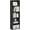 Blackwood, variant on QW LUDER Book Shelf, 5-Tier Bookshelf, Bookcase with Open Shelves, 9.4 x 15.8 x 52, Easy Assembly, for Living Room, Bedroom, Home Office, White