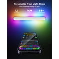 thumbnail image 4 of Juego de 2 apliques de pared Govee RGBIC LED con Matter y Alexa, 4 of 9