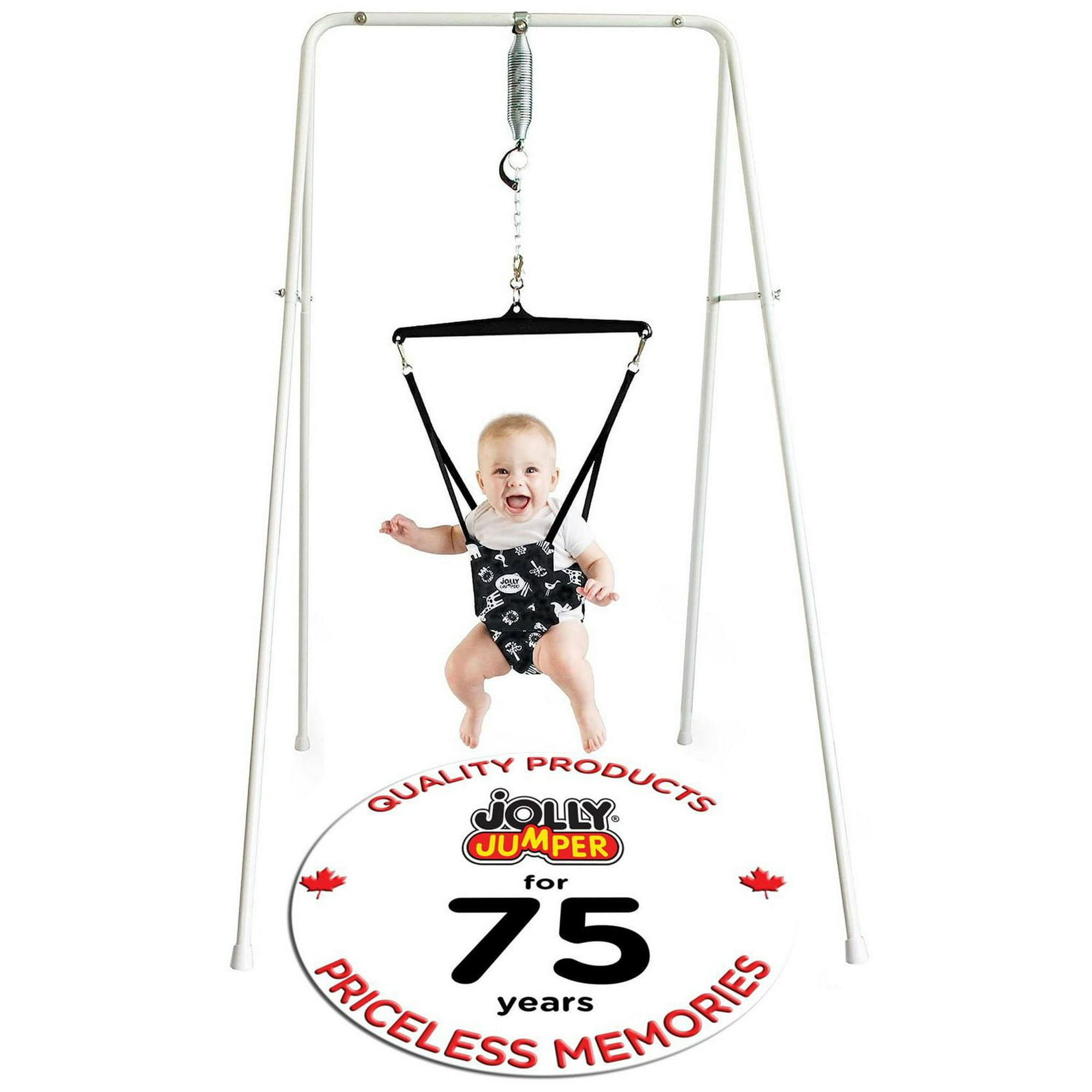 Jolly Jumper Classic with Portable Stand Original Baby Exerciser