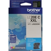 Brother LC20EC INKvestment 1,200 Page-Yield Super High-Yield Ink - Cyan