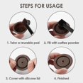 thumbnail image 4 of Refillable Coffee Capsule For Vertuoline & Vertuo Pod, 150 Ml Coffee Pods For Presso Vertuo Coffee, 4 of 5