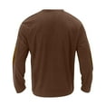 thumbnail image 4 of Mens Casual Corduroy Sweater with Unique Triangular Applique and Round Reinforced Elbow Patches Khaki M, 4 of 7