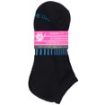thumbnail image 3 of On the Go Women's Low Cut Socks (Black Blue Horizontal Arch Stripes, 2 Pair), 3 of 4