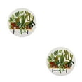 thumbnail image 4 of bedienty DIY Embroidery Kit with Hoop Plant Pattern Cross Stitch Set Handwork Needlework for Beginner Handmade Sewing Craft mixed color 6 2Set, 4 of 6