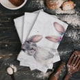 thumbnail image 4 of Cloth Cleaning Towel Wiping Microfiber Accessories Tools Kitchen Household Towels Kitchen Animal Flower Watercolor Rabbit Cute, 4 of 7