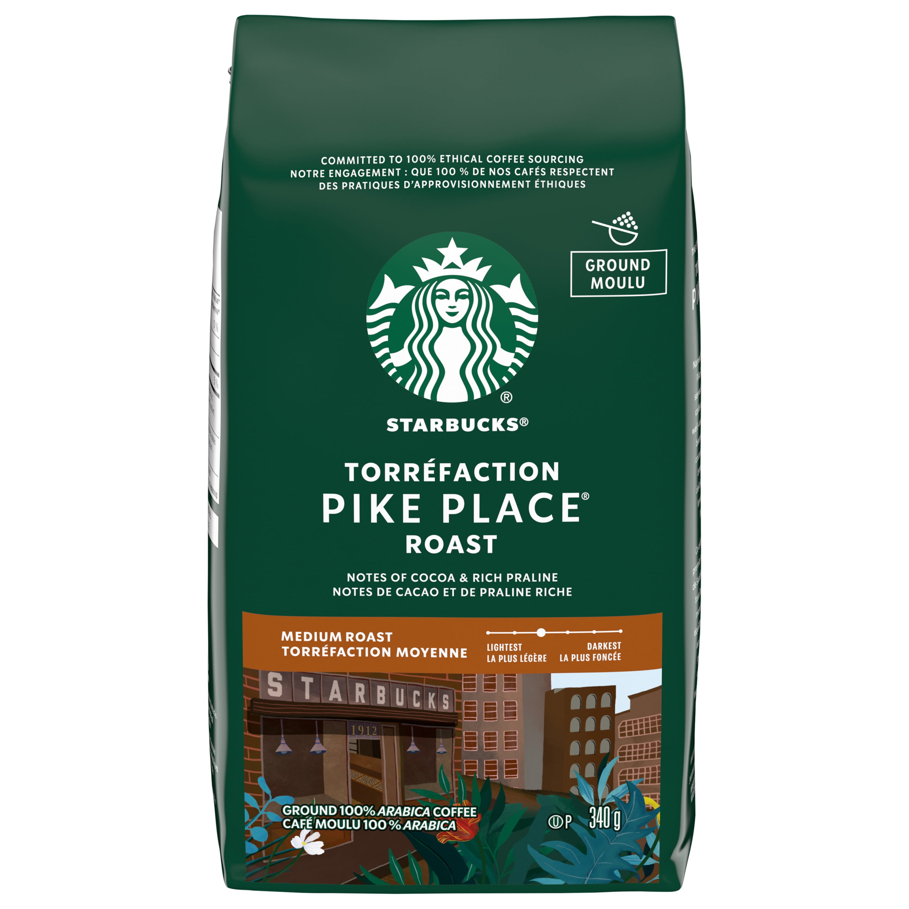 Starbucks Pike Place Roast Ground Coffee