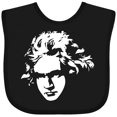 thumbnail image 3 of Inktastic Beethoven Classical Music Composer Boys or Girls Baby Bib, 3 of 4
